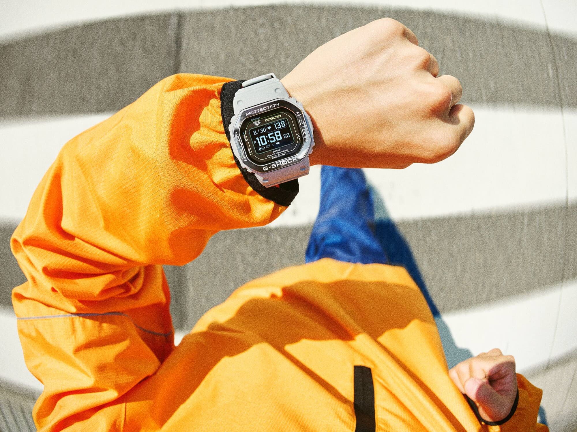 Person wearing a G-Shock watch